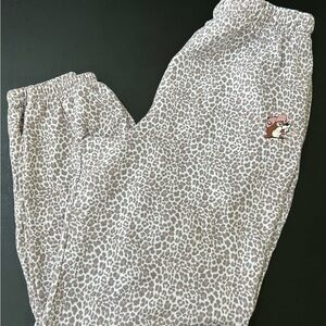Leopard Print Kids Joggers